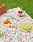 Spring Garden Floral Picnic Blanket
