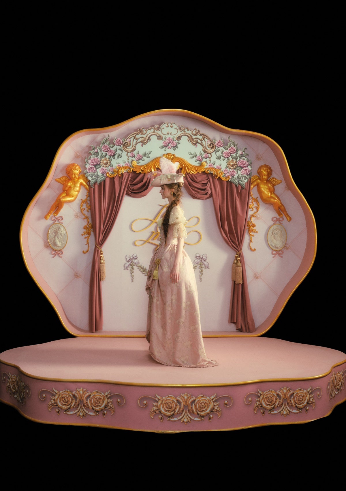 Blush-Gold Era: Crowning Glory Gown