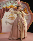 Blush-Gold Era: Crowning Glory Gown