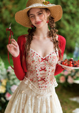 Jasminette & Cherry Corset