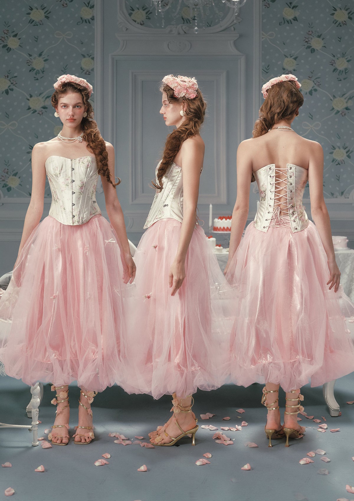 Love Flower Notes Corset