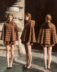 Tartan Majesty Cape Coat