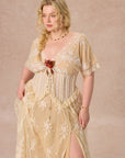 Curve&Plus Wild Thorn Rose Corset Dress
