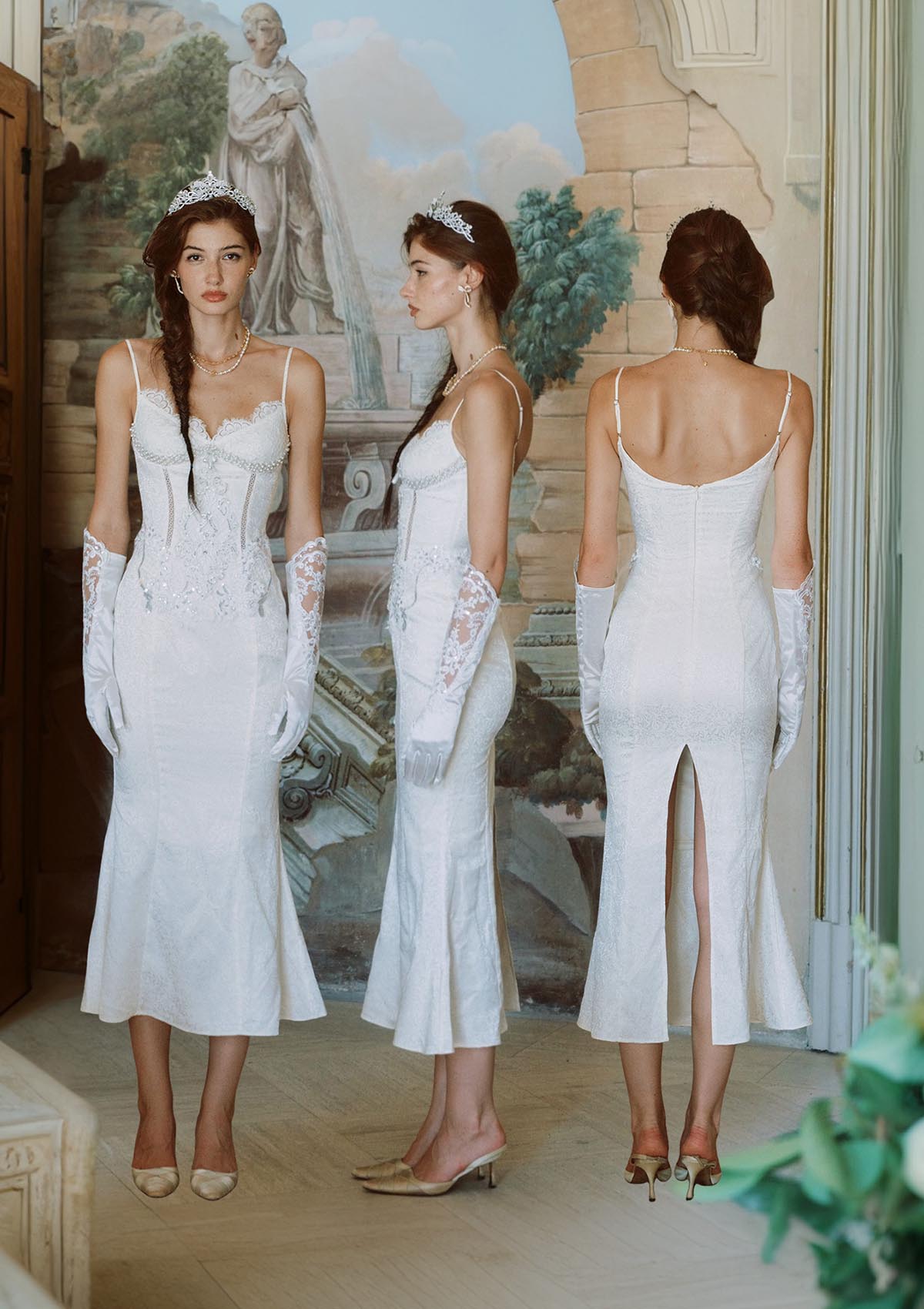 Lotus Coronation Dress