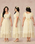 Curve&Plus Yellow Kite Dress