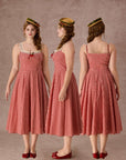 Curve&Plus Afternoon Berry Tea Dress
