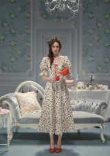 Wild Strawberry Paradise  Dress