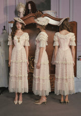 Gilded Invitation Dress（Pink）