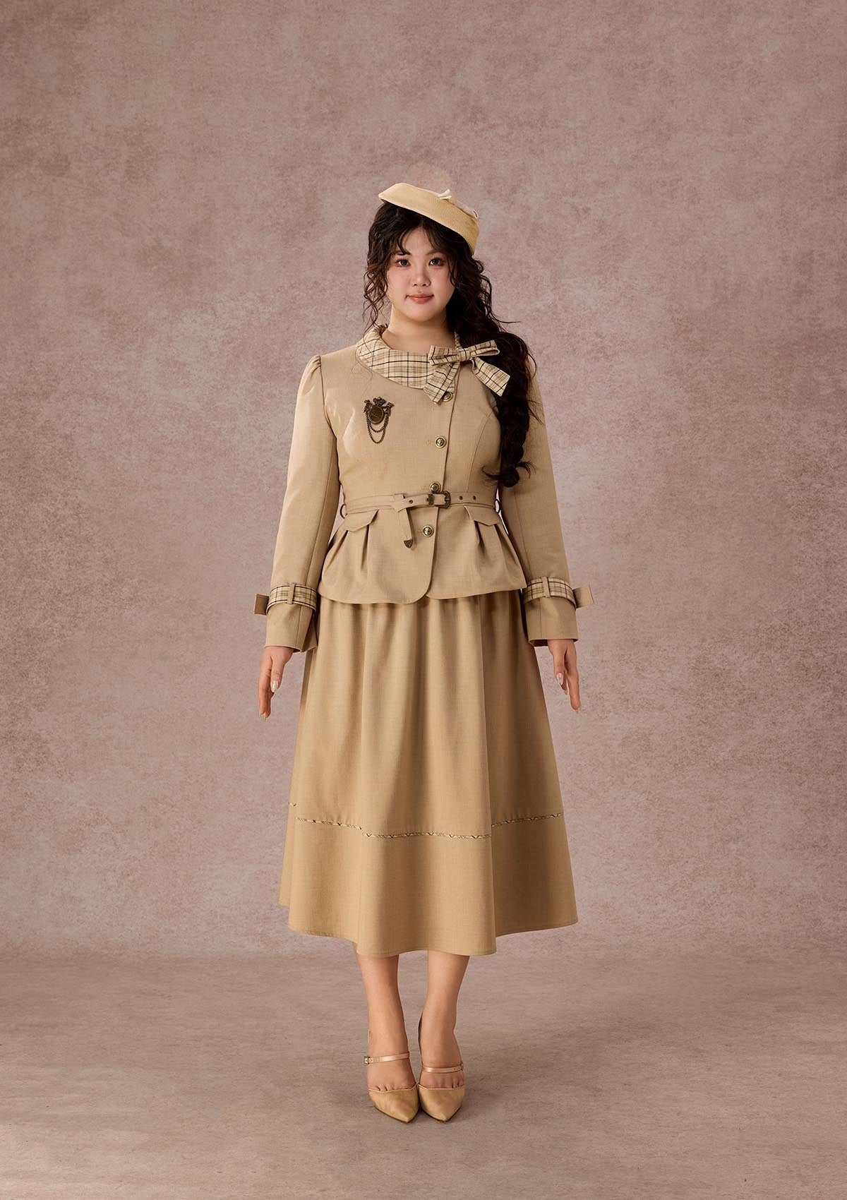 Curve&Plus British Voyage Coat