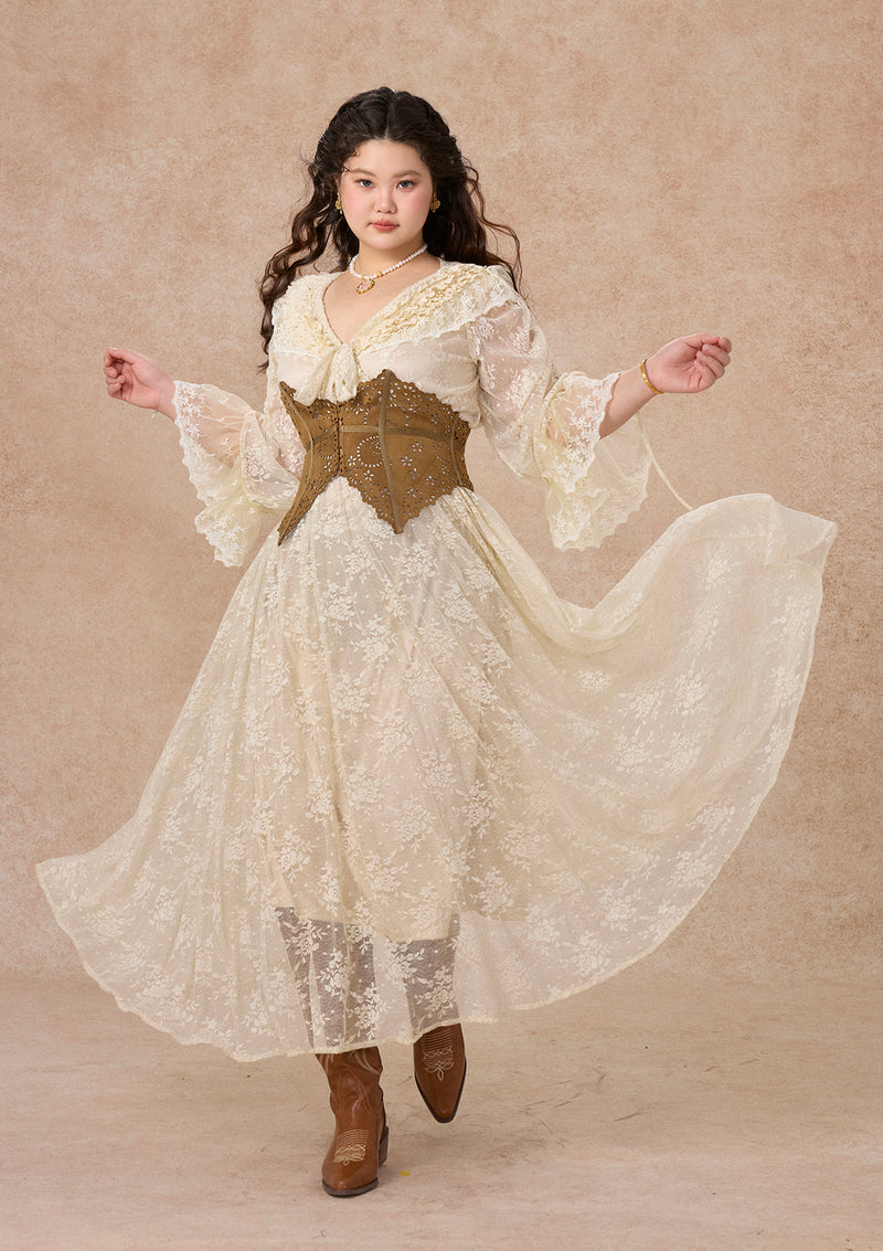 white horse princess dress up White Lace Maxi Dress | White Horse Princess