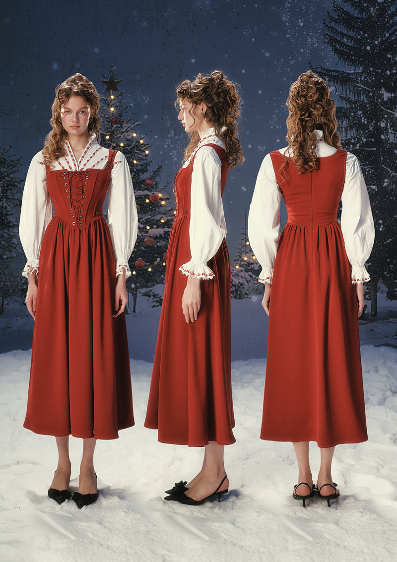 The Red Swordsman Dress