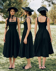 Beyond Campus Black Dress(Long)