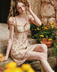 Crimson Berry Rose Dress