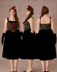 Curve&Plus Smoked Berries Corset Dress