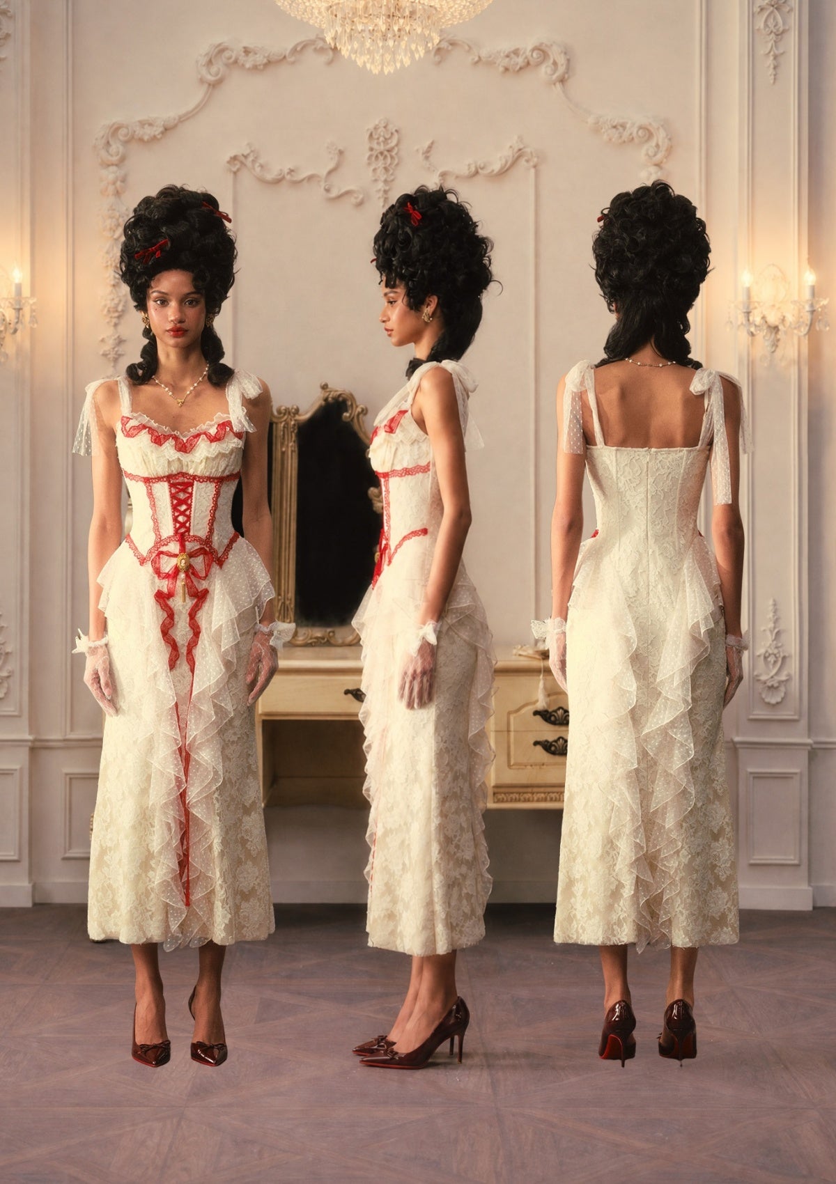 Poem of Bygone Days Maxi Dress