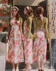 Damask Rose Dress