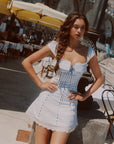 Azure Holiday Dress (Short)