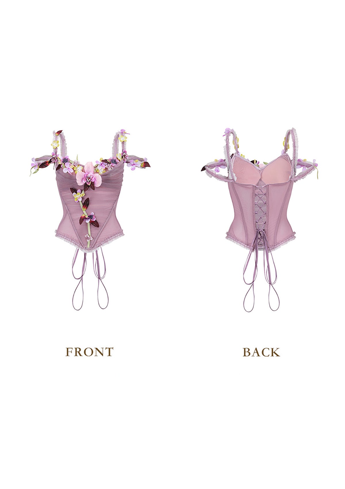 Moonlit Vine Corset