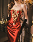 Queen Heart Corset Dress
