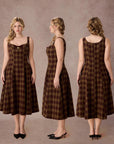 Curve&Plus Tartan Majesty Maxi Dress