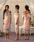 Floral Dreamweave Corset Dress