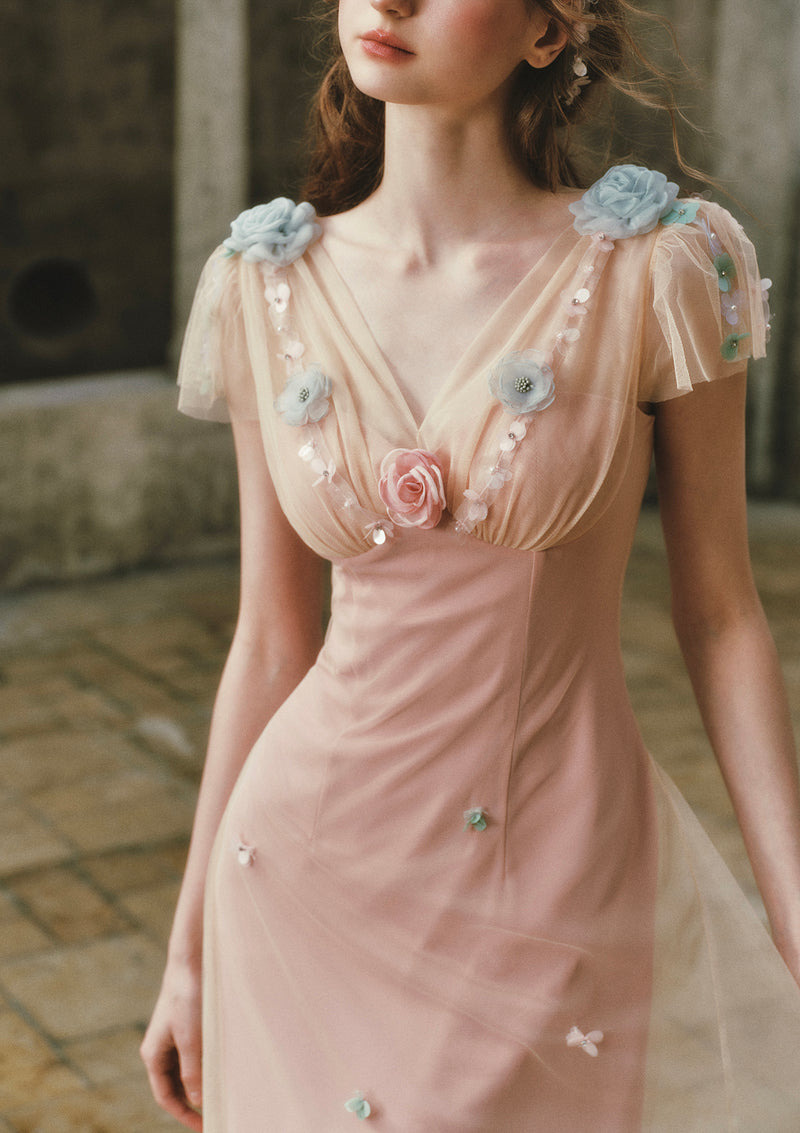 rose quartz cocktail dress Pretty In Pink Maxi Dress