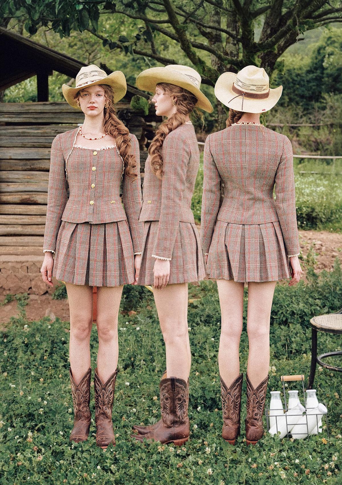 St. Paul Pastoral Houndstooth Jacket