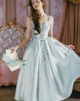 Afternoon Sweet Tea Dress (Blue)