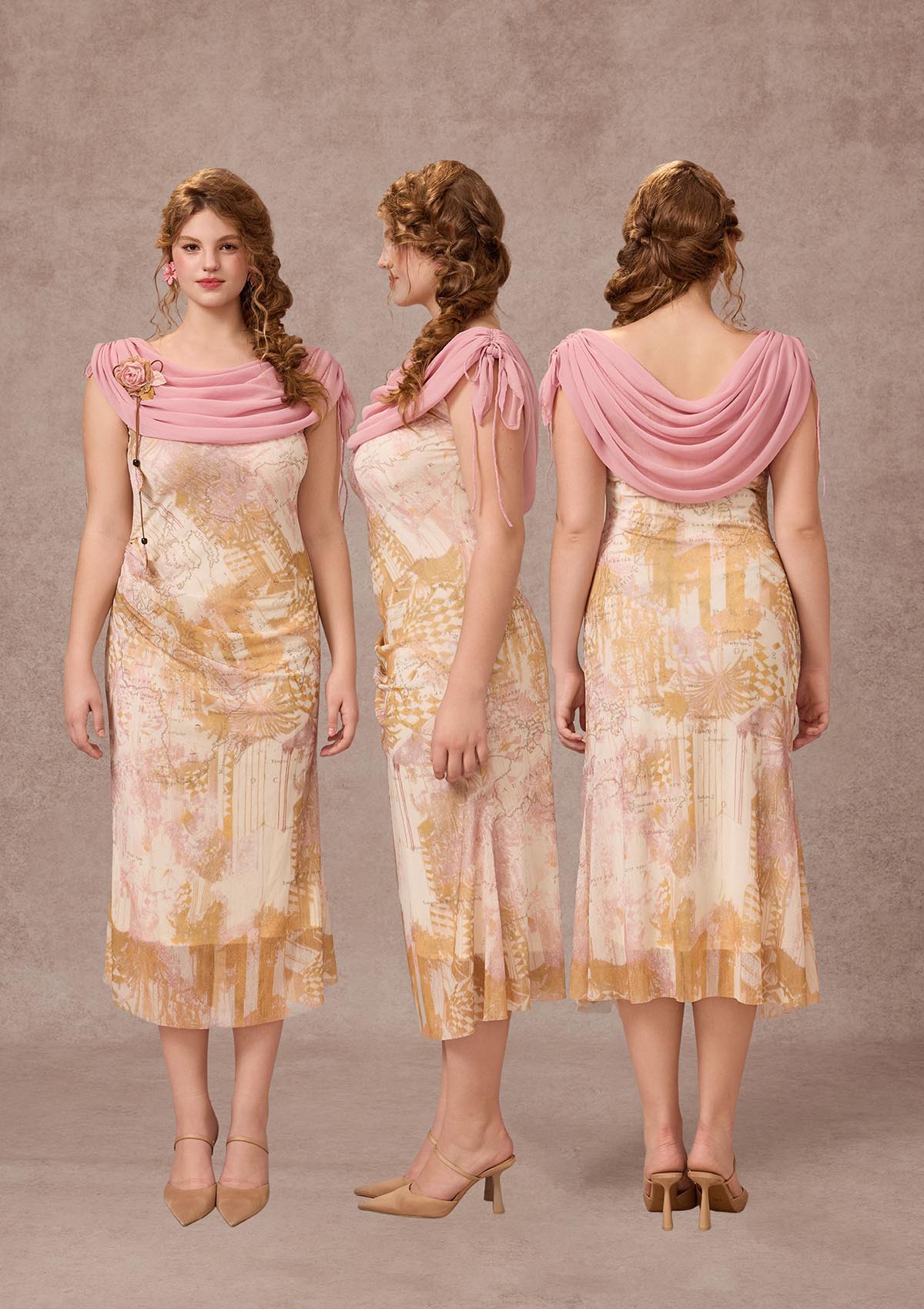 Curve&Plus Gibraltar Coast Dress