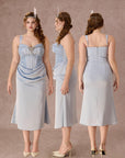 Curve&Plus Moonlit Coral Dress
