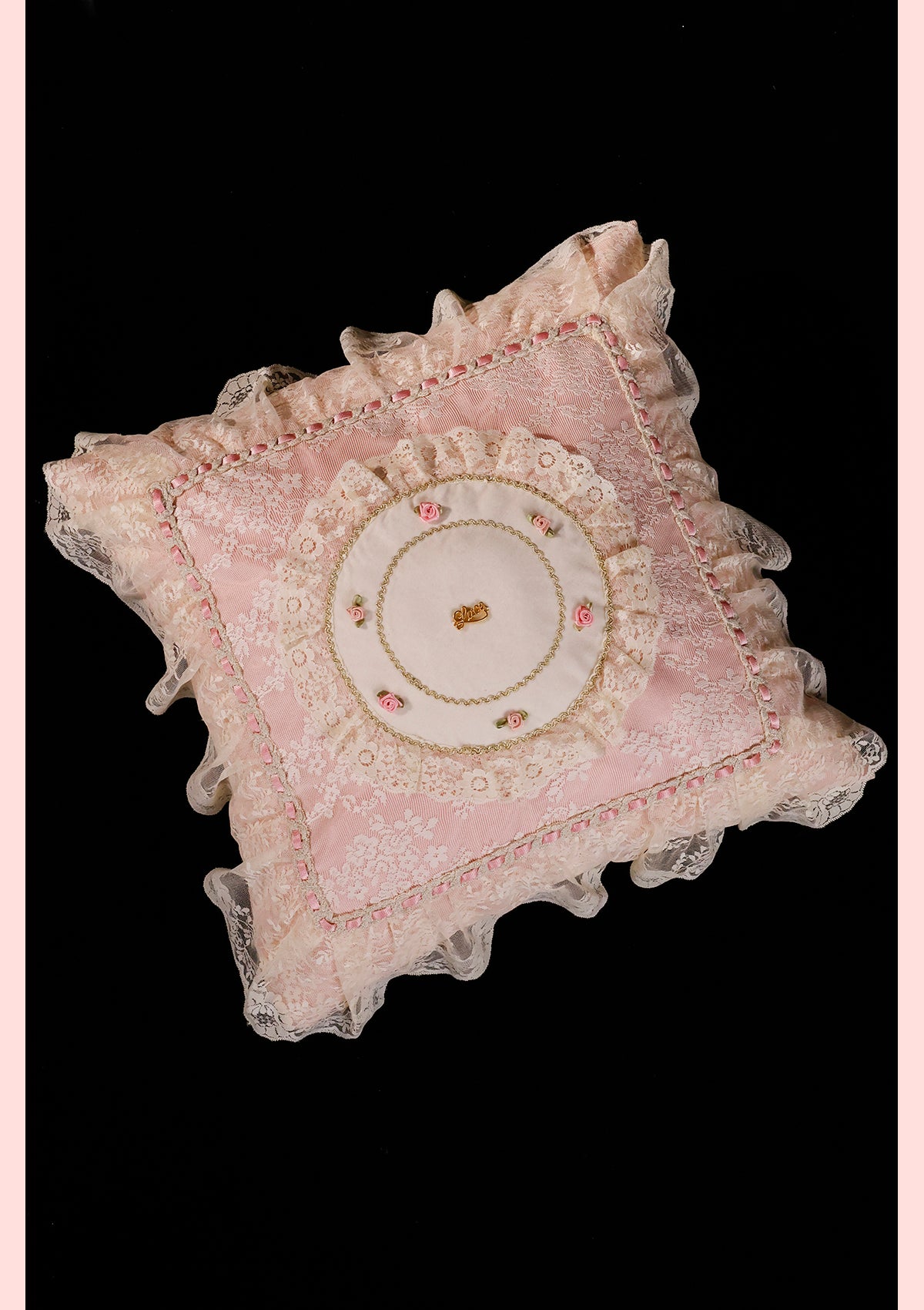 Rose Tea Break Pillow