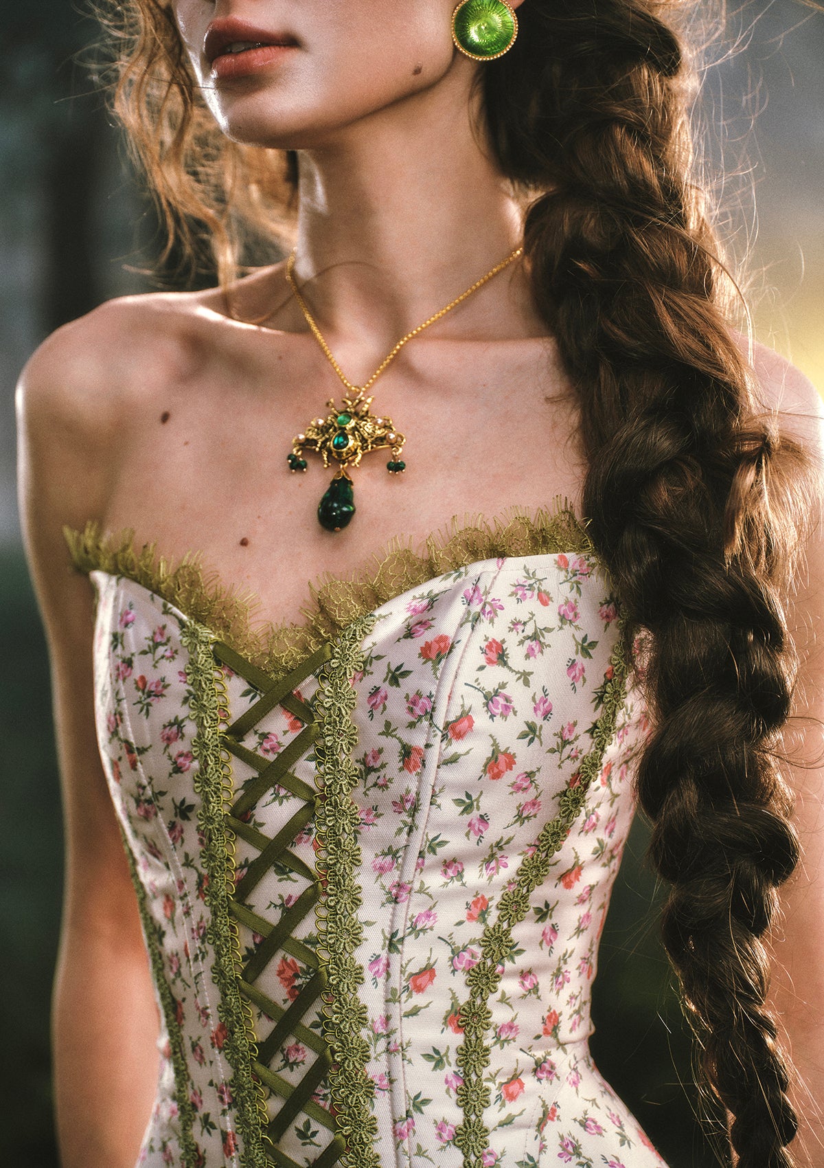 Enchanted Forest Corset
