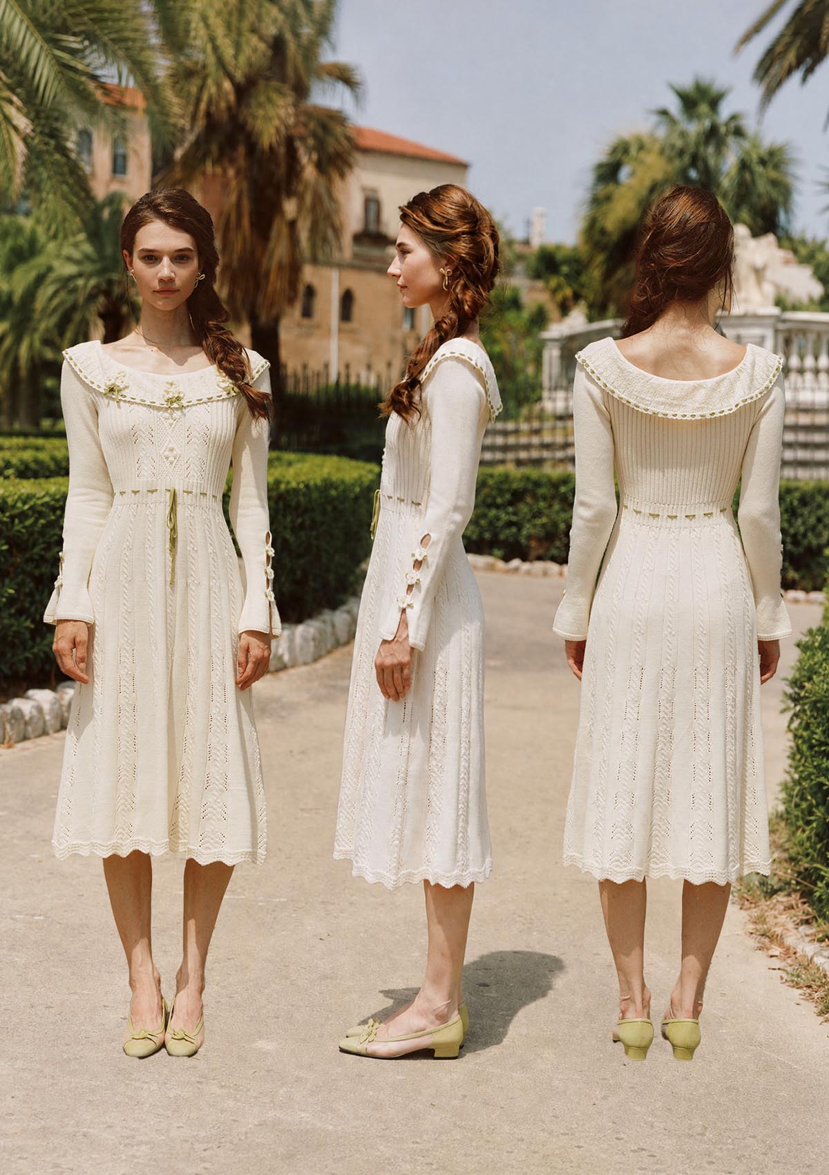 Daisy Bouquet Knit Dress