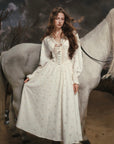 White Chocolate Warrior Corset Dress