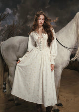 White Chocolate Warrior Corset Dress