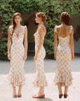 Petite Vase Knit Dress – Pomegranate