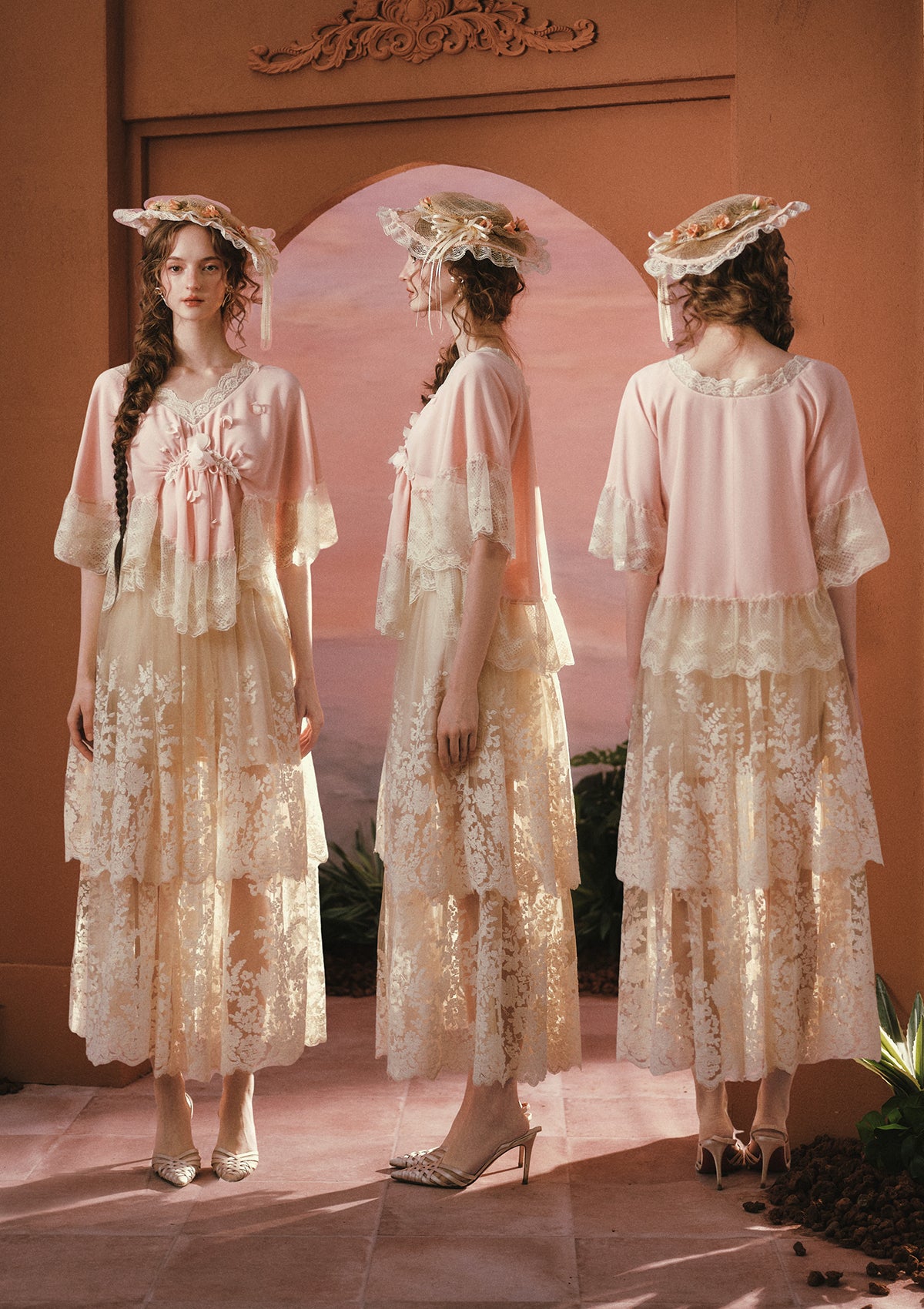 Pink Mist Kite Cardigan