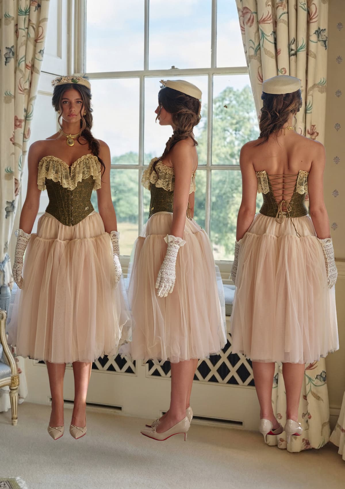 Champagne Dusk Corset