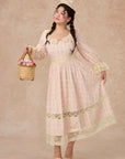 Curve&Plus Honey Flower Notes Dress