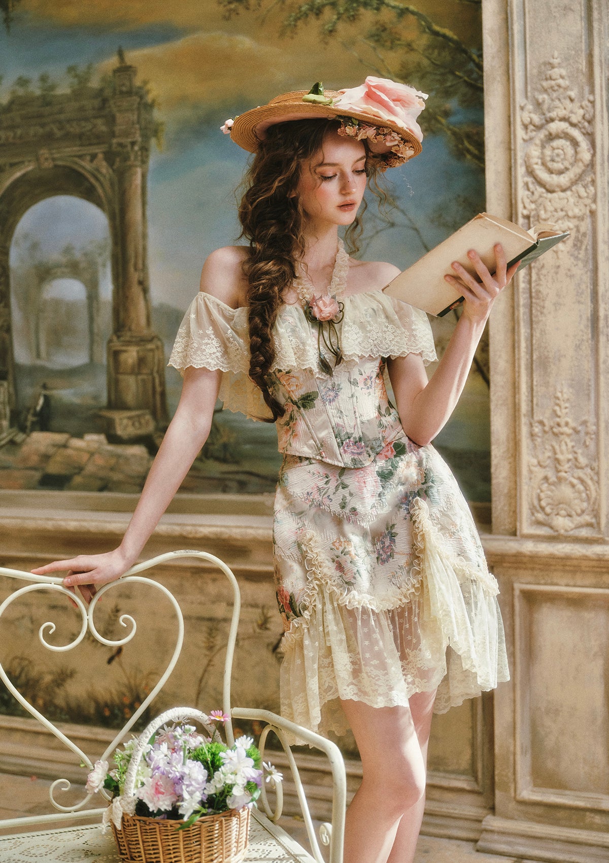 Versailles Rose Corset