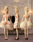 Poem of Bygone Days Puffy Mini Dress