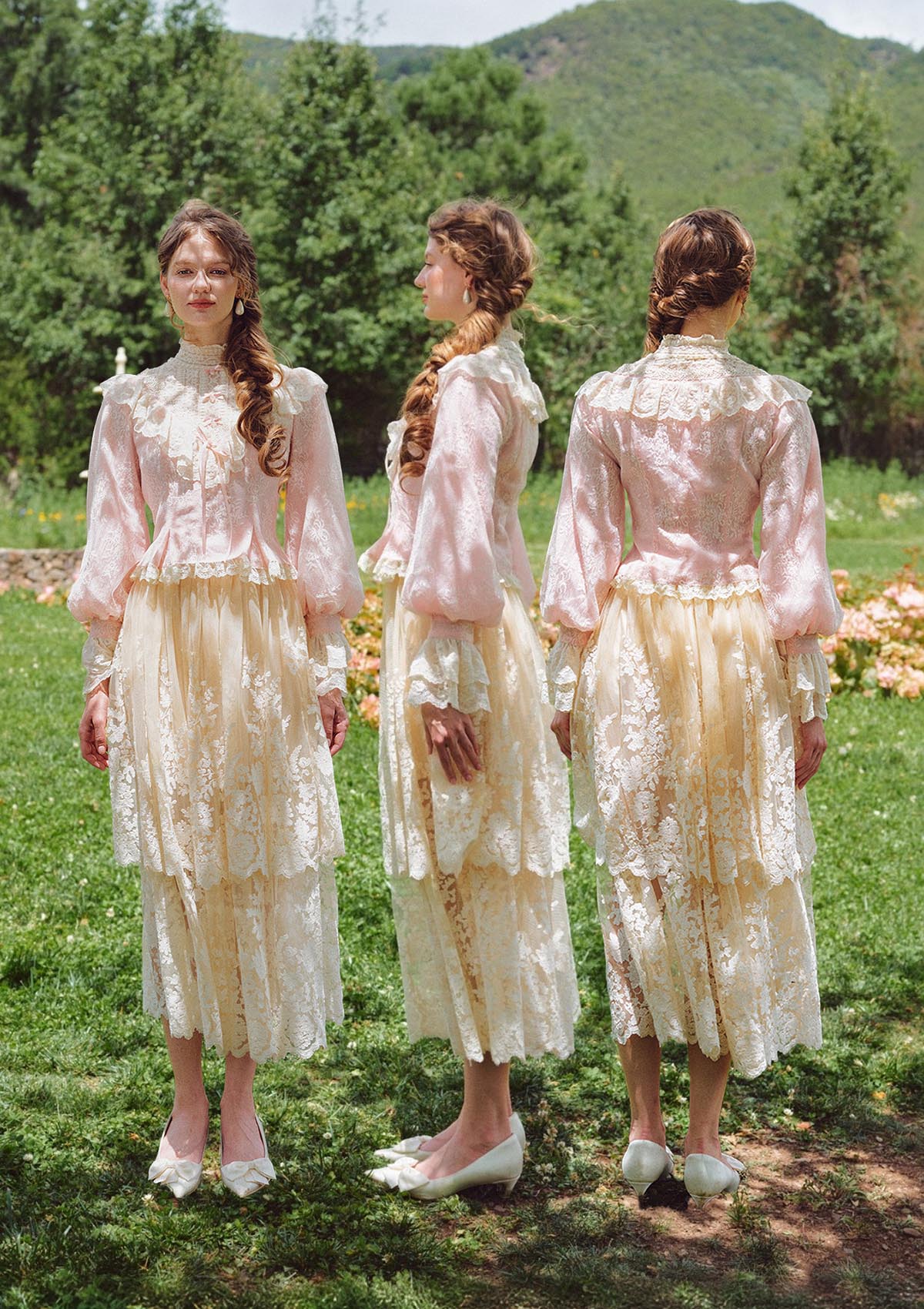 Bourbon Reverie Lace Blouse
