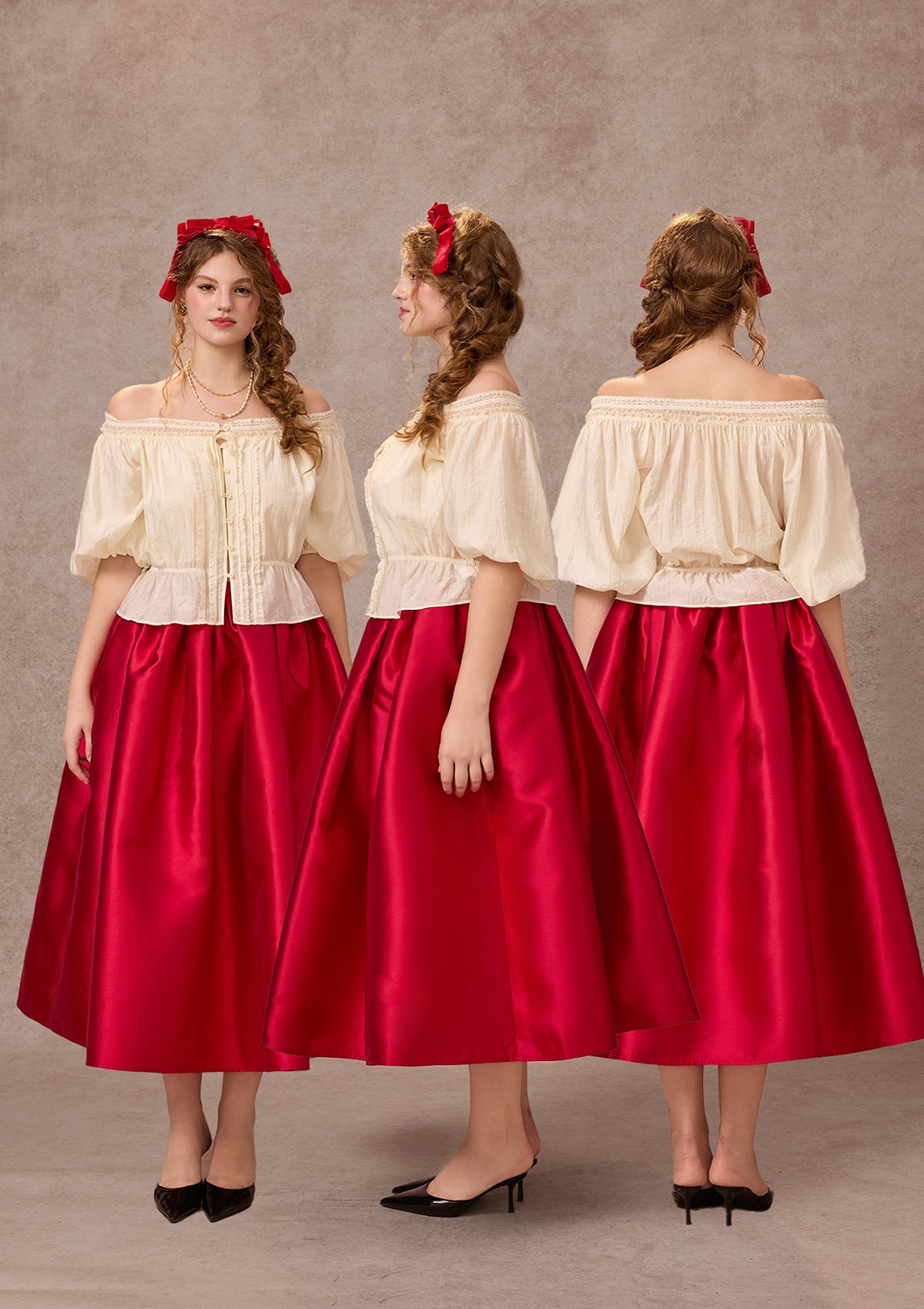 Curve&Plus Rose Heights Blouse