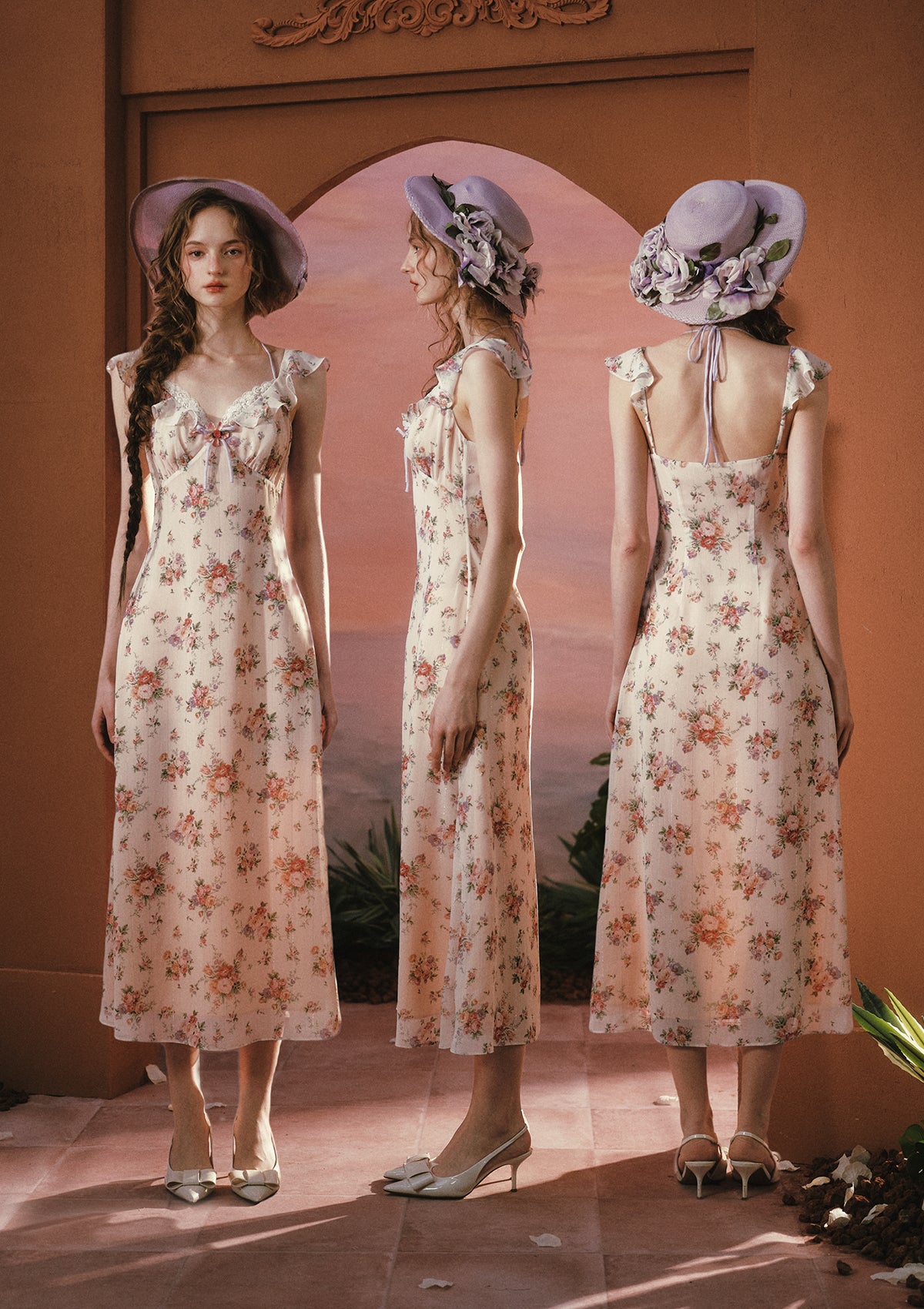 Starry Wisteria Dress
