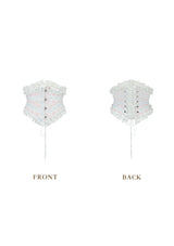 Cream Frost Shave Ice Corset