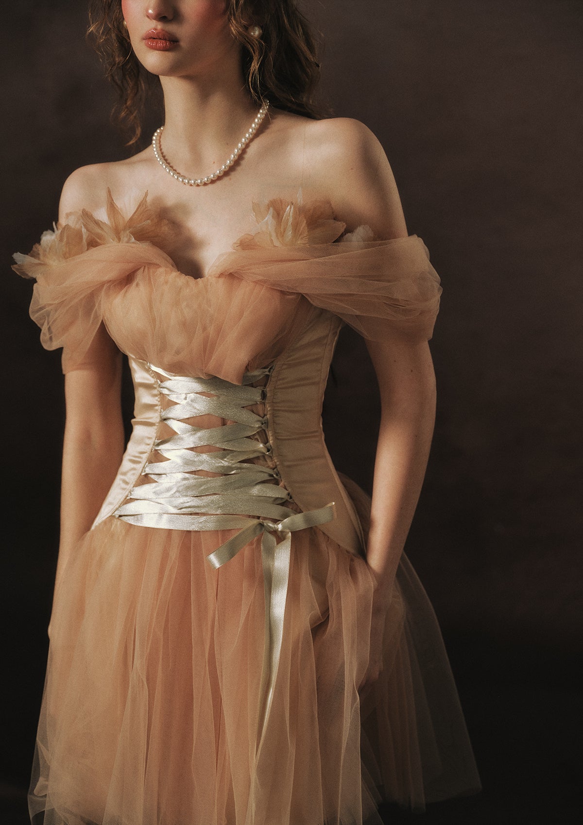 Golden Crown Dream Corset Dress