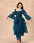 Curve&Plus Morpho Helena Korse Elbise
