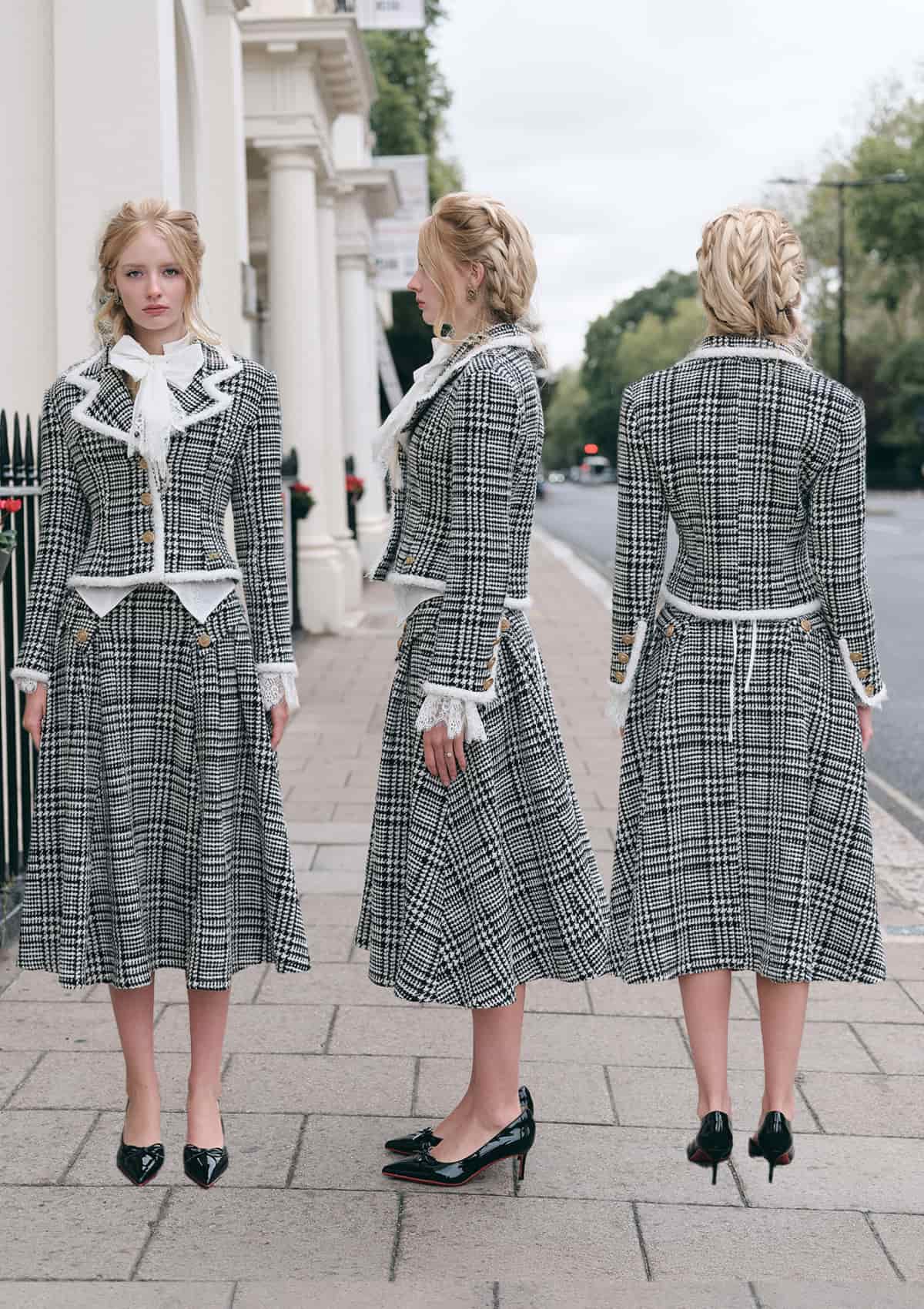 Lundenwic Plaid Tale Jacket