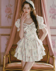 Süßes Blütenbonbon-Hauskleid