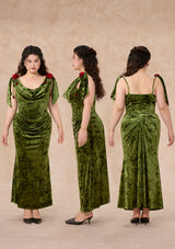 Curve & Plus Greenwood Rose Metamorphosis Dress